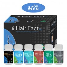 Grace Hair Fact Kit for Men - 4 Month Kit